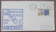 (1)  KENNEDY SPACE CENTER FL , APOLLO SOYUZ NASA KSC 1975 SPACE COVER