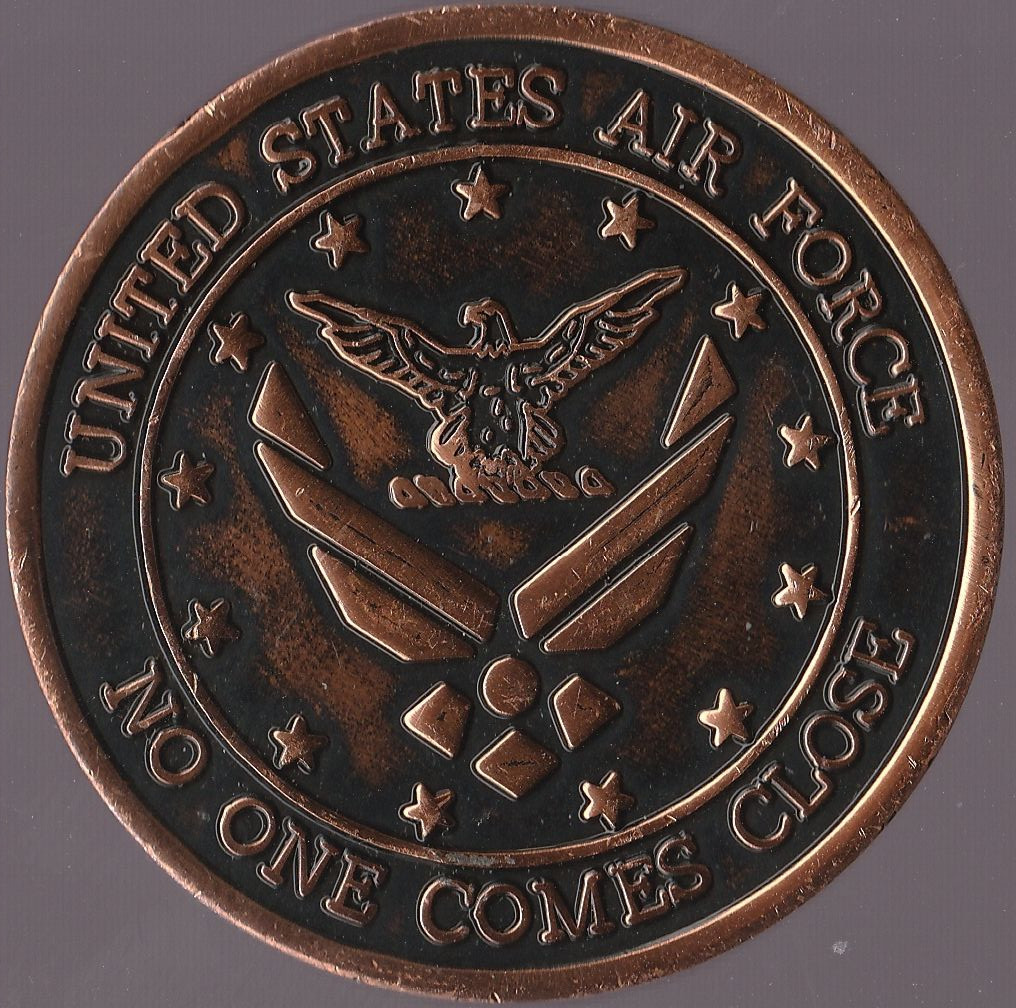 USAF Chief Annette F Wilson Commemorative Coin 1.75 Inch