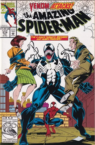 The Amazing Spiderman 374  Venom Marvel Comics VF/NM