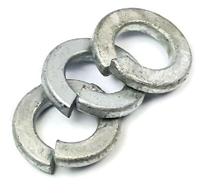 #ad #ad Hot Dip Galvanized Steel Lock Washers Medium Split Ring Sizes 1 4quot; to 1 1 2quot; $685.00