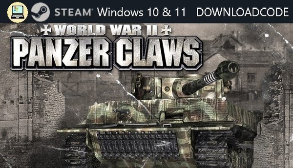 Neu Pc Computer Spiel World War Ii Panzer Claws FüR Windows 10 11 Steam Download-image