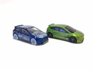 hot wheels ford focus rs blue