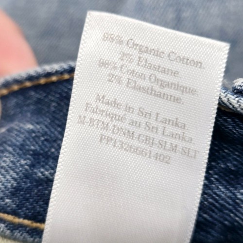 Everlane Organic Slim Fit Jeans Men's 34x34 Classic Light Wash Denim Tapered Leg - Picture 5 of 12