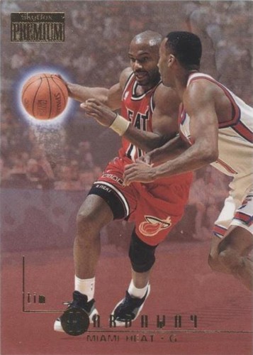 1996-97 Skybox Premium Autographics Tim Hardaway Blue Ink | eBay