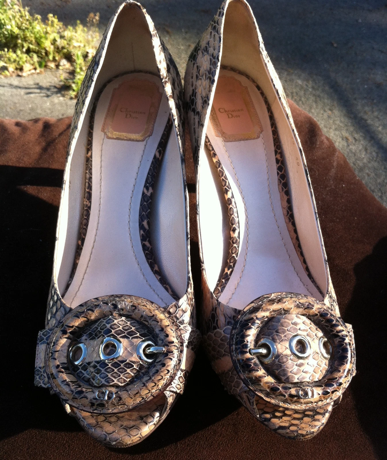 Escarpin   chaussures femme   DIOR   Haute couture   Woman's shoes   VINTAGE