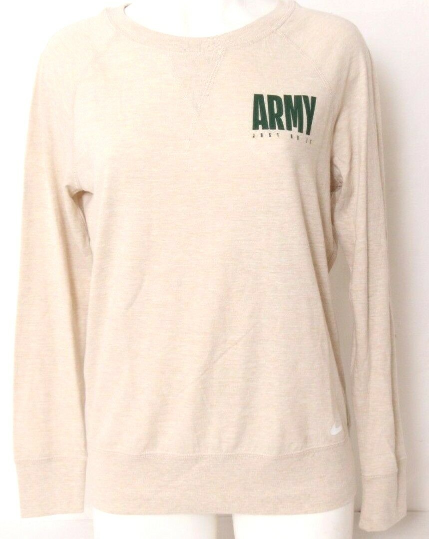 Nike Crewneck Sweatshirt Oatmeal Nike Sweatshirt NEW Army Just Do