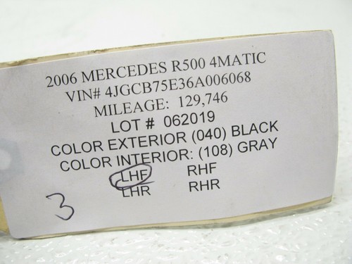 03-12 Mercedes SLK350 E350 R350 GL550 ML550 Seat Control Module Left 062019 - Picture 5 of 5