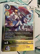 AeroVeedramon EX3-033 R Digimon CCG | Draconic Roar Near Mint