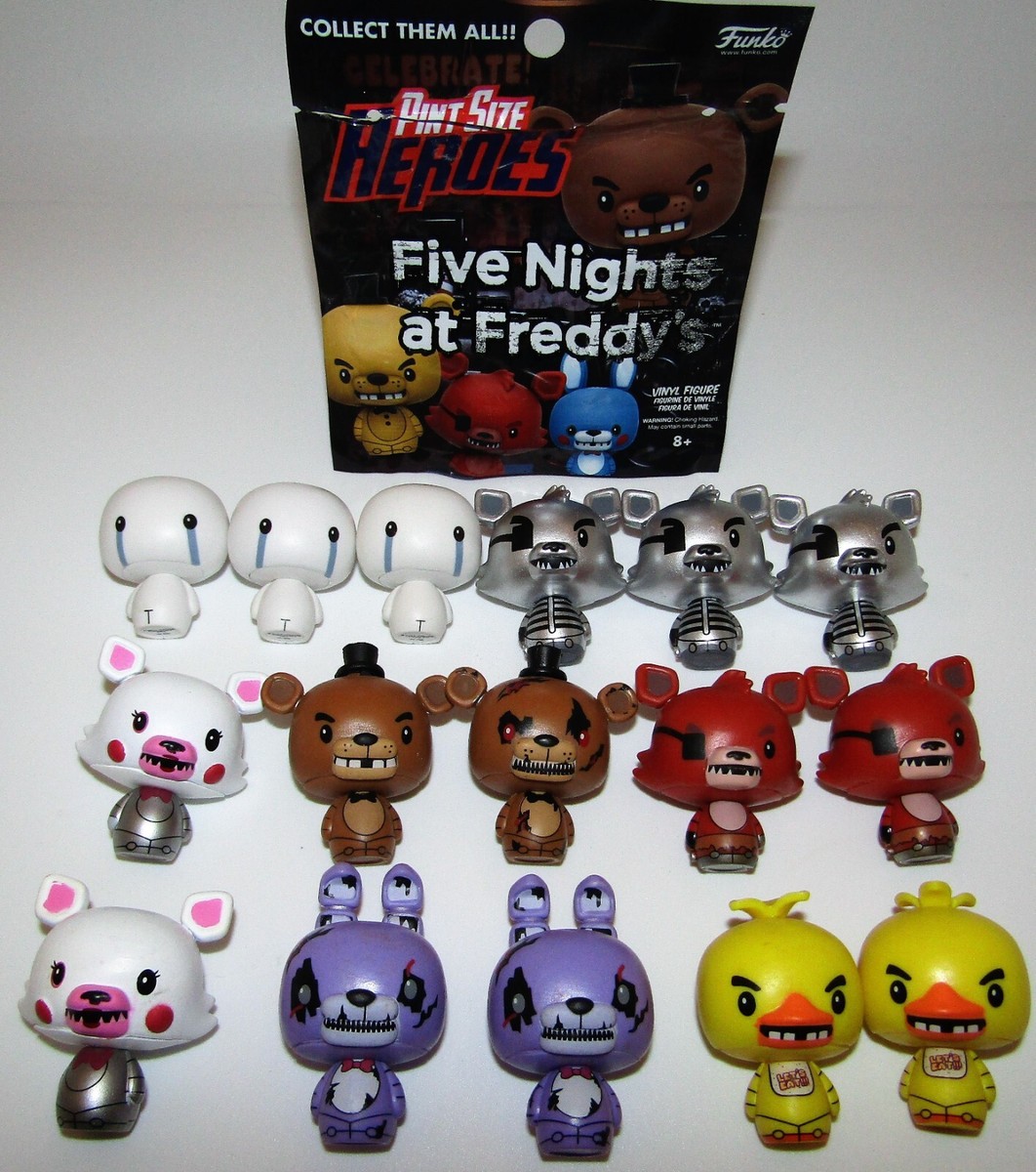 Five Nights at Freddy's Funko Pint Size Hero's Lot of 16 Mix Chica