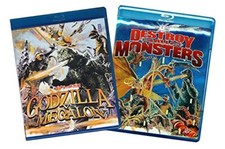 Godzilla vs Megalon  Destroy All Monsters 2-Blu-Rays