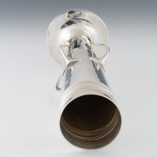 Liberty & Co Cymric Silver Vase – Archibald Knox London 1899 - Picture 4 of 6