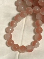 3 Pcs Light Pink Glass Beads, Jewelry Making Perfect for Bracelets