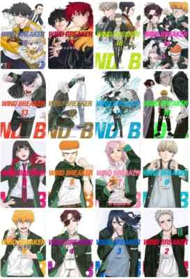WIND BREAKER 1-19巻セット Wind Breaker Manga English Version Full Set Vol 1-19 By Satoru Nii