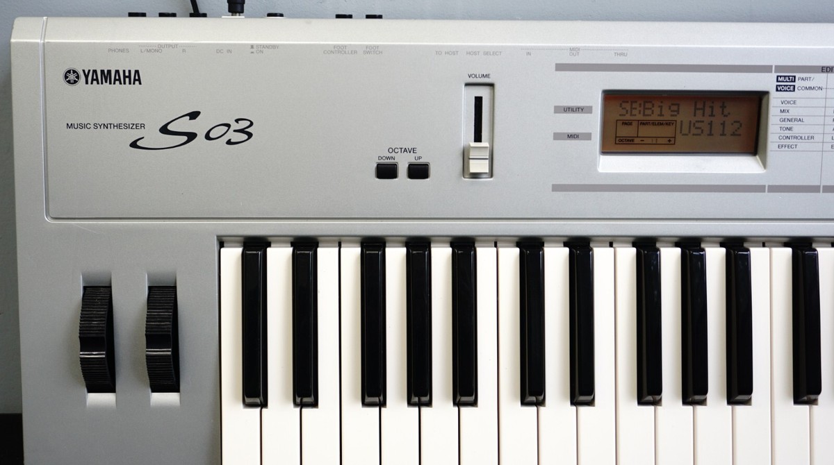 Yamaha S03 シンセサイザー 61鍵盤 Amazon | YAMAHA