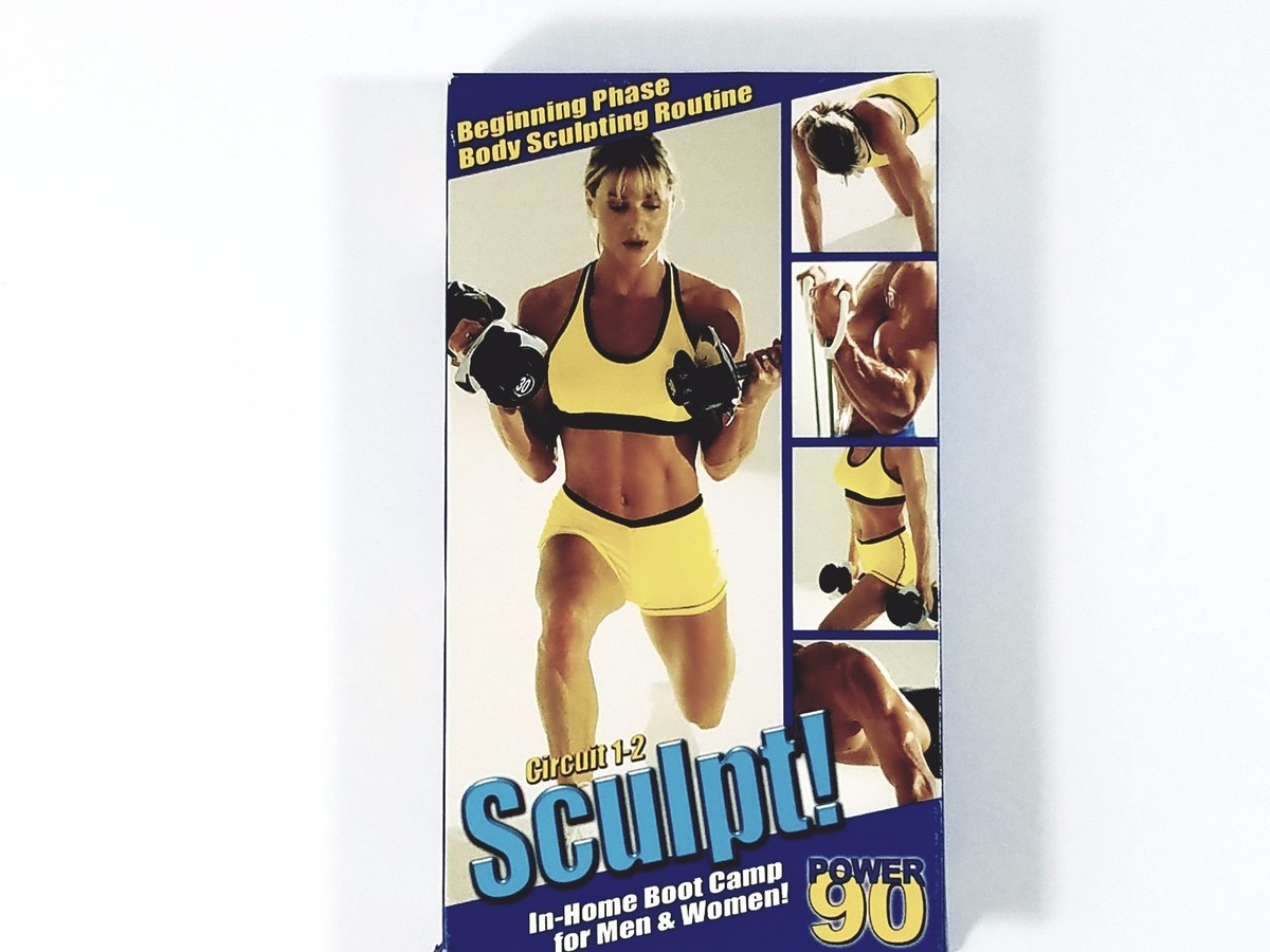Sculpt! Beginning phase home boot camp power 90 circuit 1-2 VHS