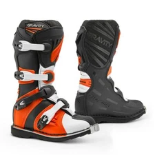 motorcycle boots | Forma GRAVITY  (UNBOXED) youth motocross kids mx orange ktm