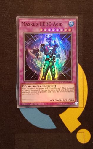 Masked HERO Acid - TOCH-EN045 - Super Rare - 1st Edition - YuGiOh TCG - Picture 1 of 1