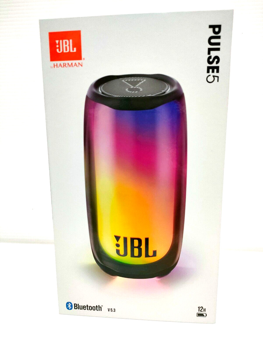 JBL Pulse 5 Portable Bluetooth Speaker Wireless Water ploof New