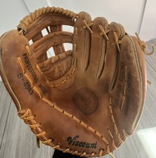 Viscount Taiwan Top Grain Leather baseball glove model s-4043 RHT Nylon Stitched