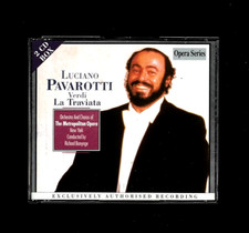 LUCIANO PAVAROTTI-VERDI LA TRAVIATA OPERA IN THREE ACTS-2 CDS BOX SET