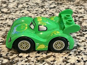 LEGO Duplo Disney Cars Tokyo Racing 5819 Lightning McQueen Carla Incomplete Set