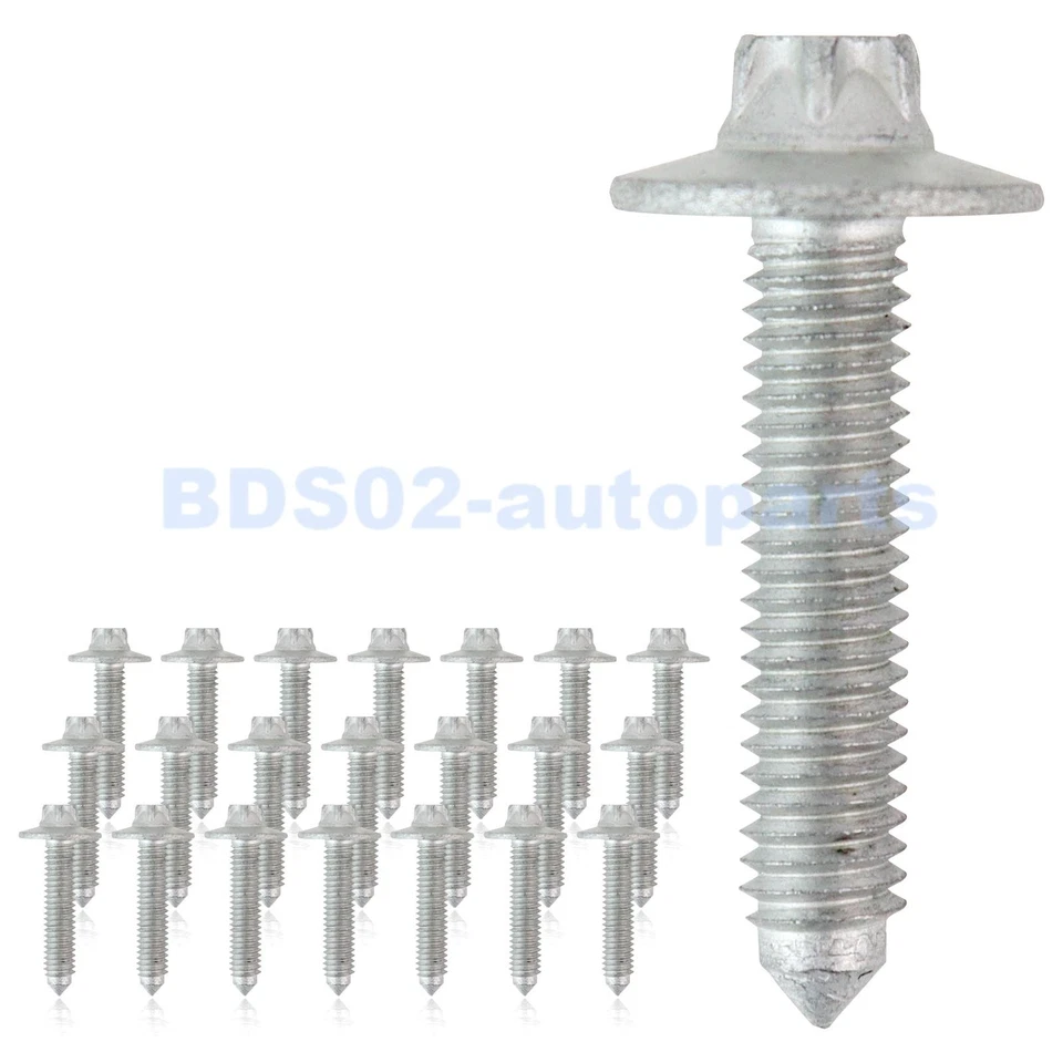 22pc Engine Oil Pan Bolts For BMW F20 F22 F30 F33 F32 F10 F11 E89 Z4 11137603833 - Image 4 of 4