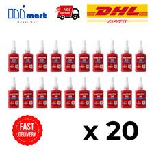 20 Bottles Loctite 243 Blue Threadlocker Medium Strength 50ml Size FREE DHL