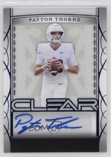 2022 Leaf Trinity Clear Navy 26/49 Payton Thorne #CA-PT1 Auto 0c6