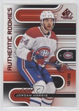 2022 Upper Deck SP Game Used Authentic Rookies Red /222 Jordan Harris #164 0nr3