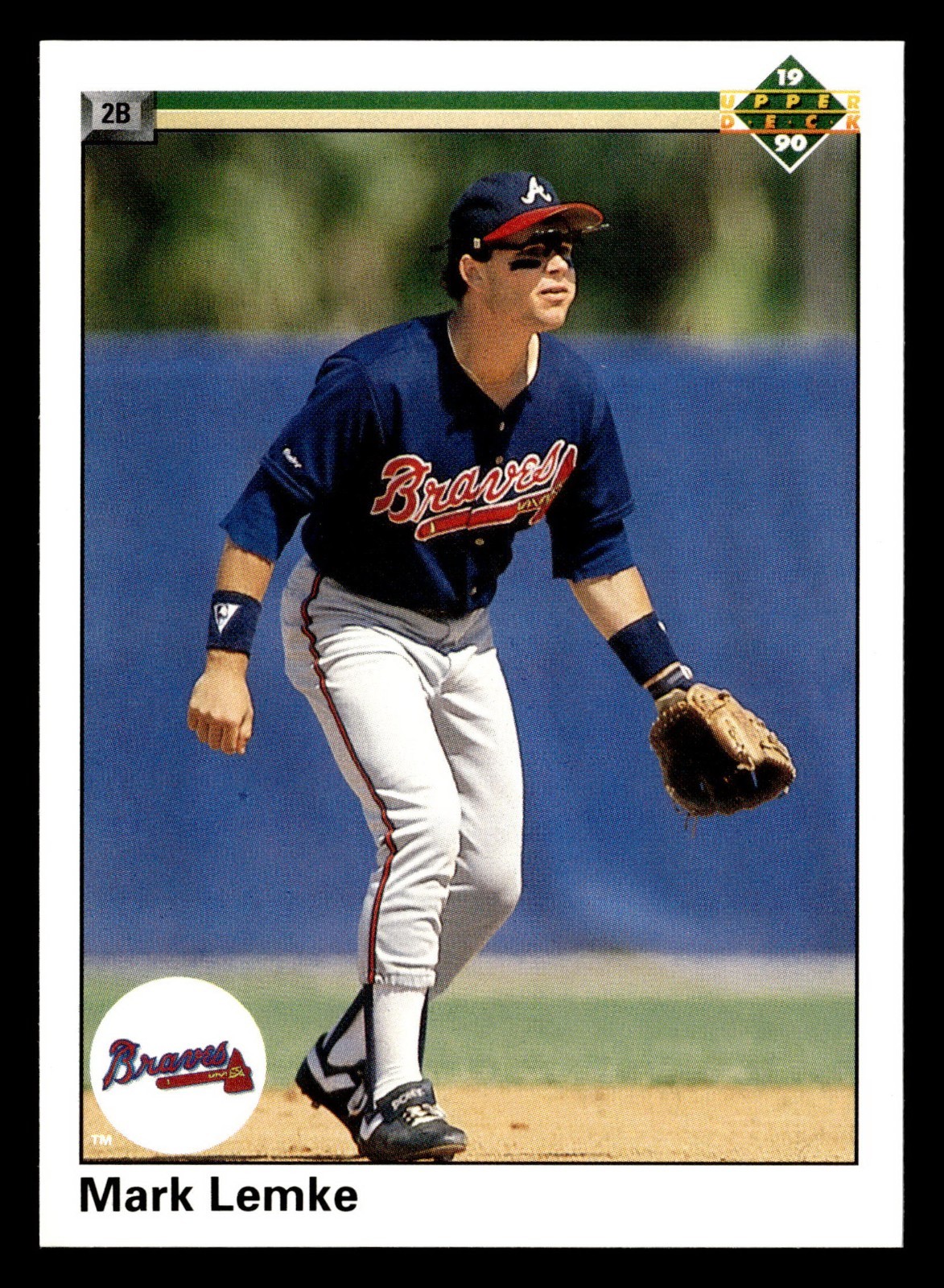 1990 Upper Deck - Mark Lemke #665