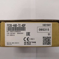 1PCS PLC FX3U-4AD-TC-ADP FX3U4ADTCADP In Box -New tp