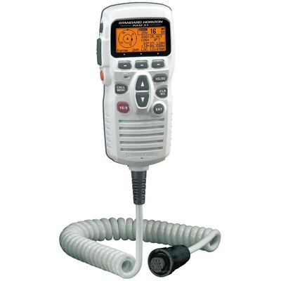 Standard Horizon CMP31W 2'' RAM3+ Remote Control/mic, White