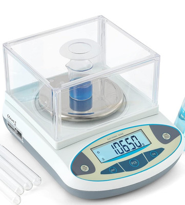 Precision Lab Scale Digital Analytical Balance Laboratory Jewelry (2000g, 0.01g)