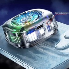 Magnetic Temperature Display Phone Cooler RGB Cooler fan For iPhone  Android