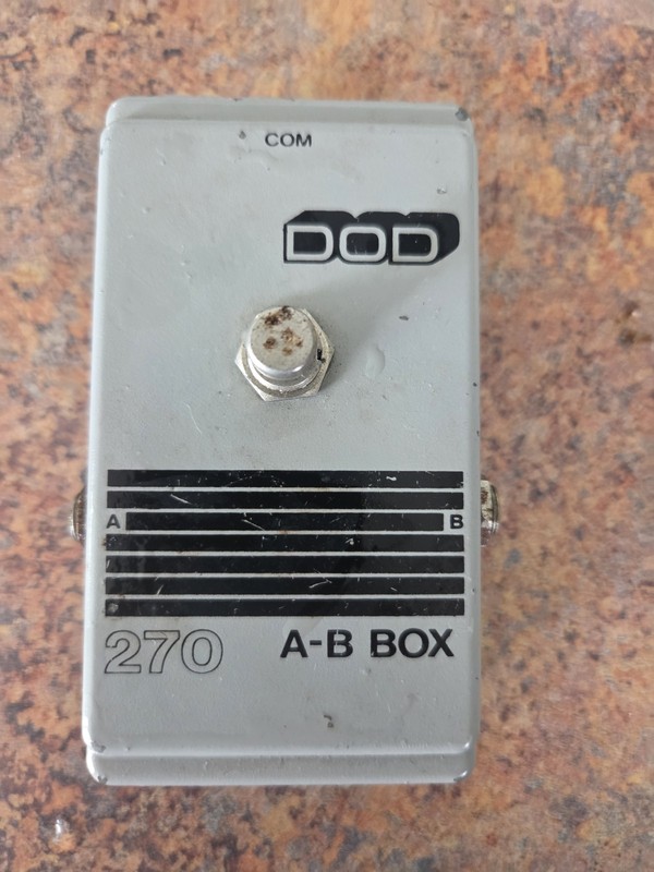DOD 270 A-B Box Made in USA Vintage 