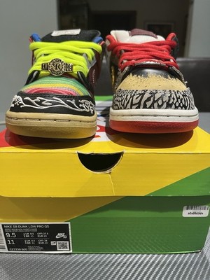 Nike SB Dunk Low 'What the Paul' Size 9.5 Sneakers