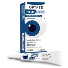 Optase HYLO Night Eye Ointment - Preservative Free Lubricant & Nighttime