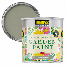Garden Paint Shed Furniture Summer House Wood Metal Plastic Paint 750ml Satin