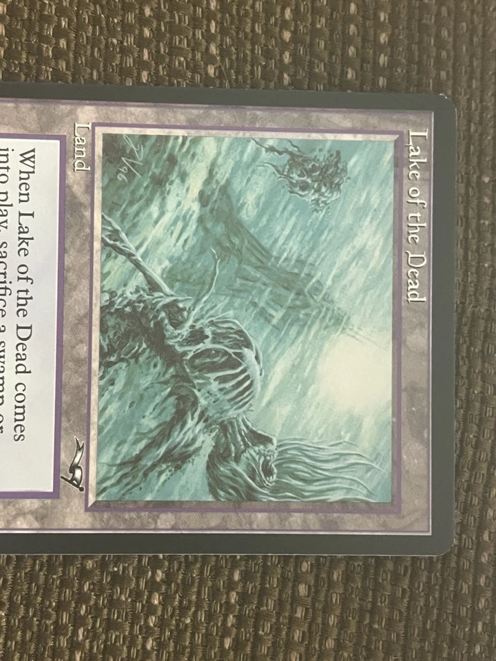 MTG 1996 ALLIANCES LAKE OF THE DEAD PLAYED - Image 2 of 4