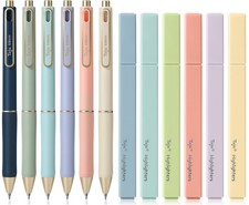 Taja 12 Pack Bible Highlighters and Pens Set 1 Count Pack of 12 , Multicolor