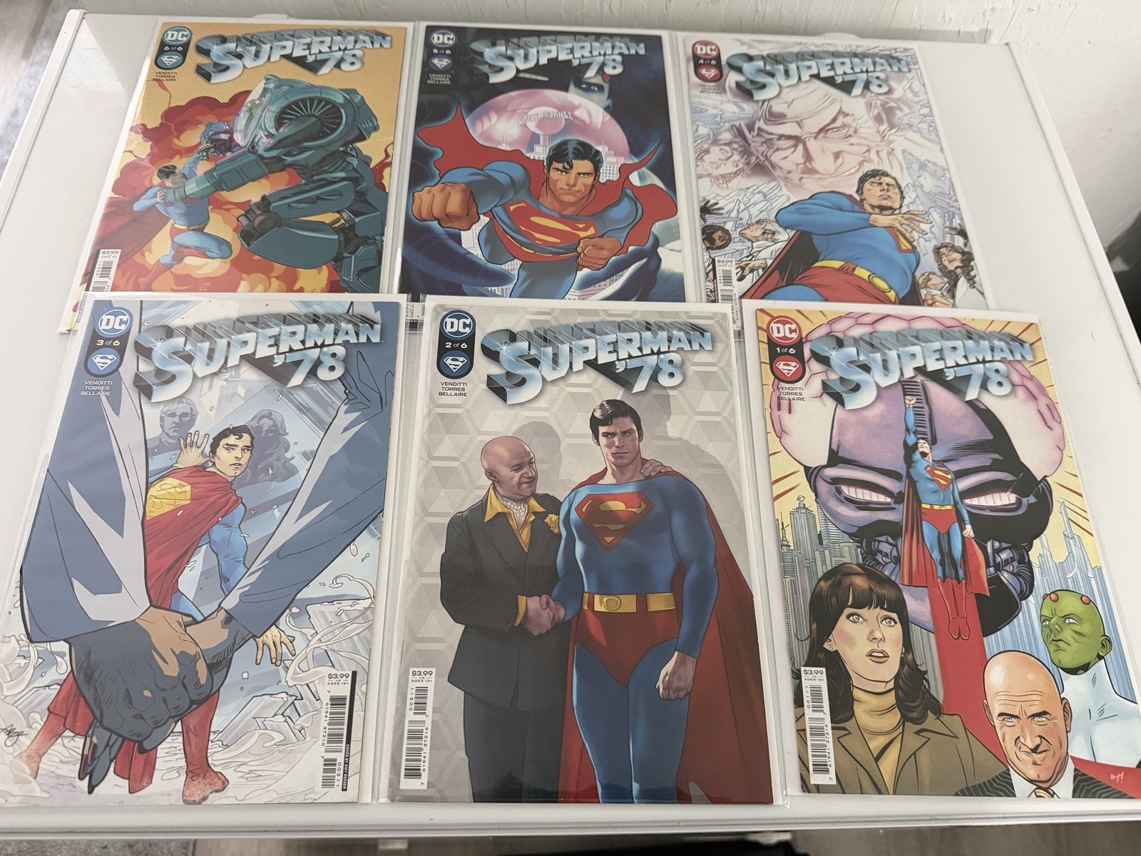 Superman 78 1-6 DC 2021 Complete Lot Run