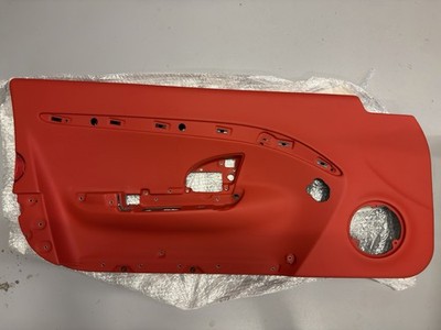 NEW OEM MASERATI GRAN CABRIO DRIVERSIDE DOOR PANEL ROSSO CORALL 981605724