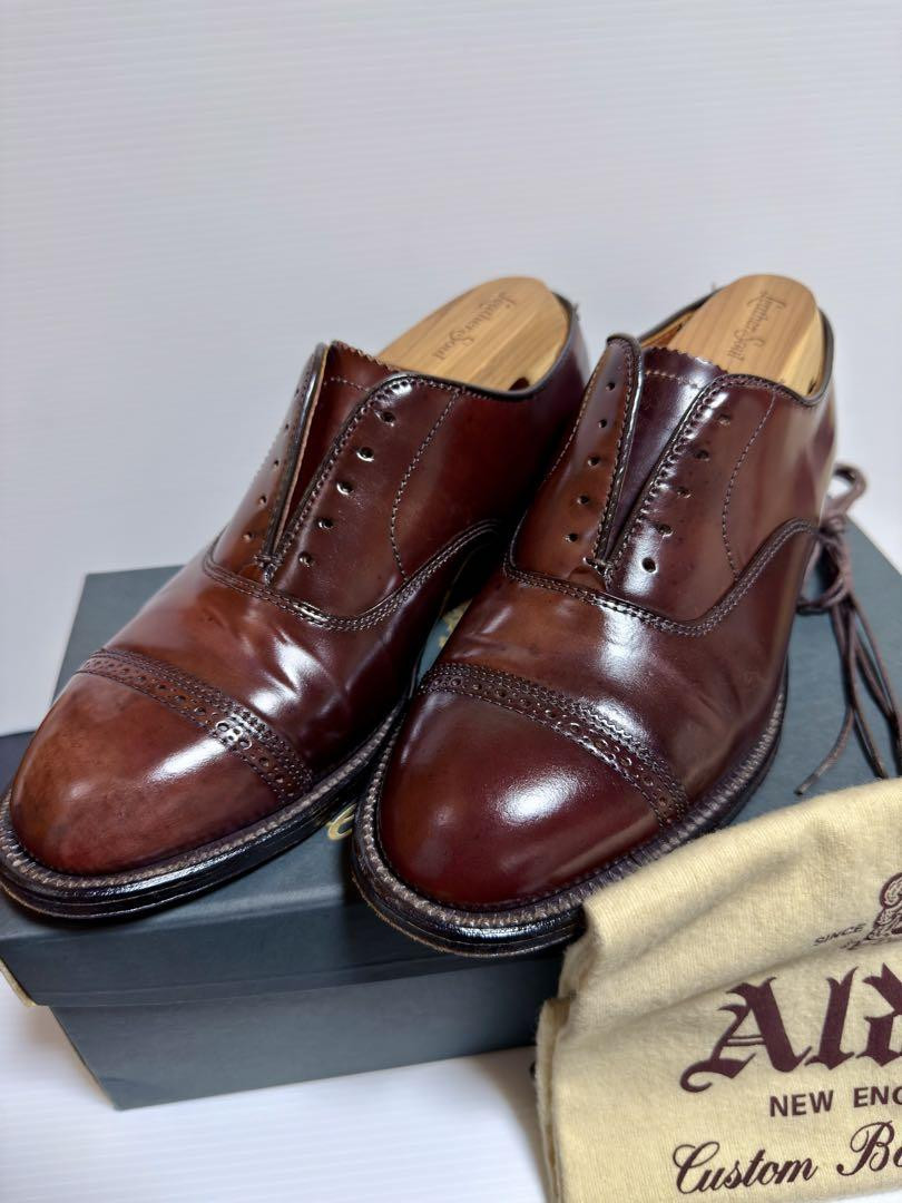 靴 Alden 53501 cordovan burgundy Alden Cordovan 9015 Burgundy 25cm