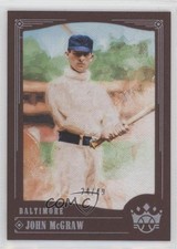 2018 Panini Diamond Kings Brown Frame 24/49 John McGraw #40 HOF 0b0