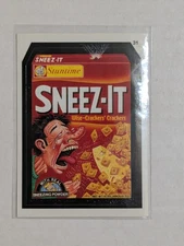 2004 Wacky Packages - Suntime Sneez-It #31 - Wise Crackers' Crackers - NM/M