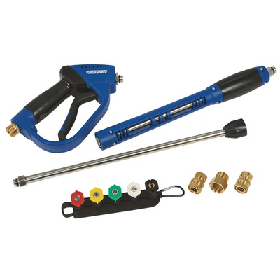 #ad Powerhorse Pressure Washer Gun Kit with Wand Extension and Spray Tip Nozzles $79.99