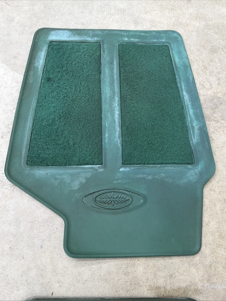 1975-1979 Lincoln Continental Floor Mats Jade Green OEM Rare! Foto 4 de 4