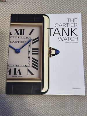The Cartier Tank Watch by Franco Cologni Hardcover Book🔥🔥🔥 | eBay