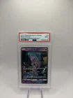 2017 POKEMON SUN & MOON SHINING LEGENDS SECRET #78 MEWTWO GX PSA 9