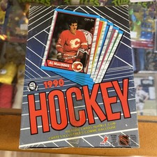 1989-90 O-Pee Chee Hockey Wax Box - Tape Intact OPC